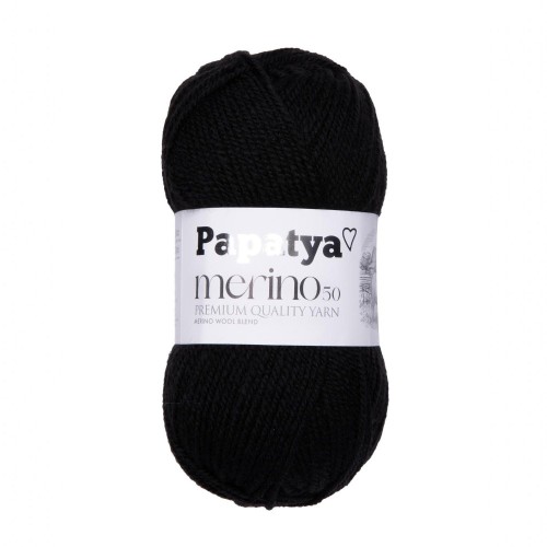 Włóczka Papatya Merino 50 kol. 2000 - 500 g