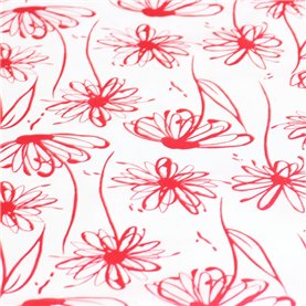 Podszewka drukowana  xp 385 white red