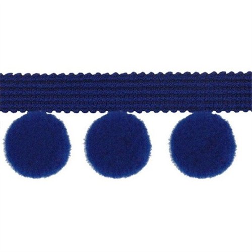 Taśma z pomponami PA-40 kol. 536 szafir (10mb)