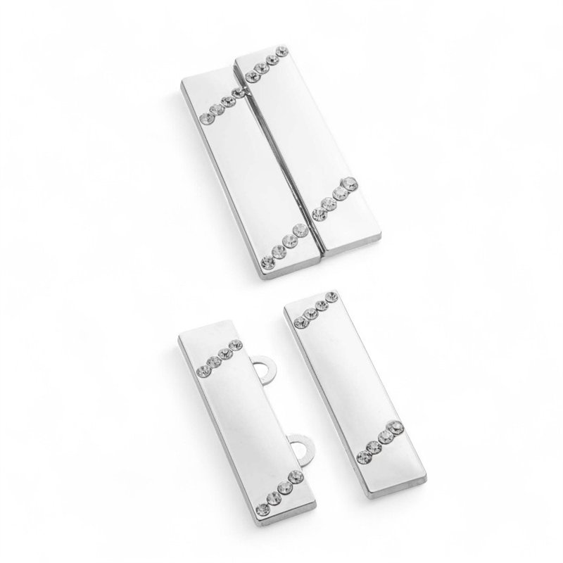 Klamra ozdobna kl-317 srebrna