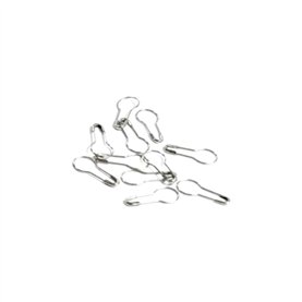 Agrafki ozdobne 22 mm srebrne - 1000 sztuk