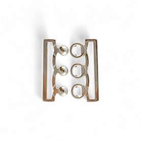 Klamra ozdobna KL-463 srebrna
