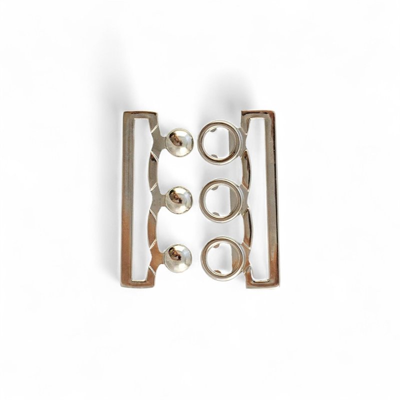 Klamra ozdobna KL-463 srebrna