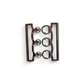 Klamra ozdobna KL-463 czarna