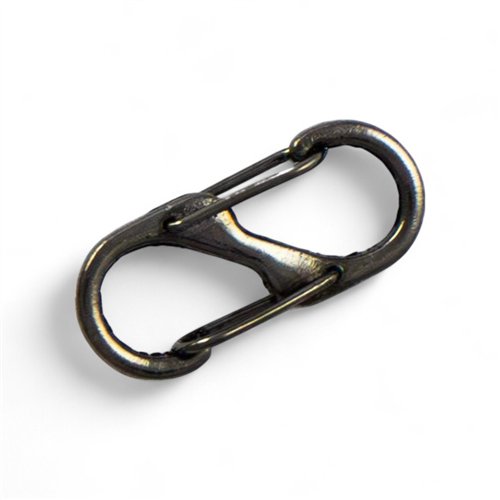 Karabińczyk metalowy KLT-023 32 mm kol. czarny