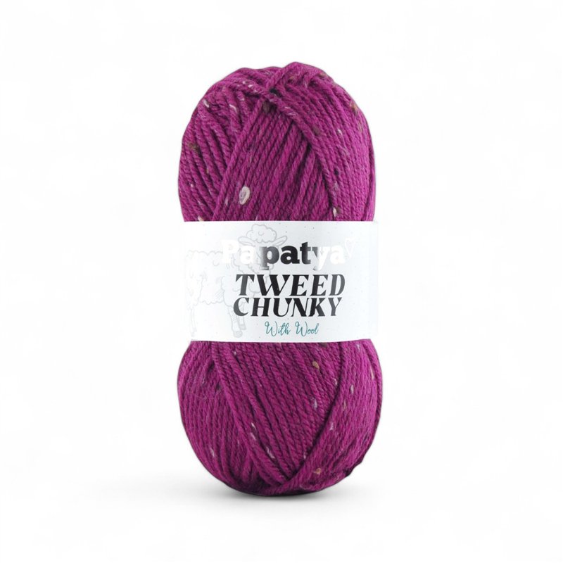 Włóczka Papatya Tweed Chunky (500g) kol. 4535