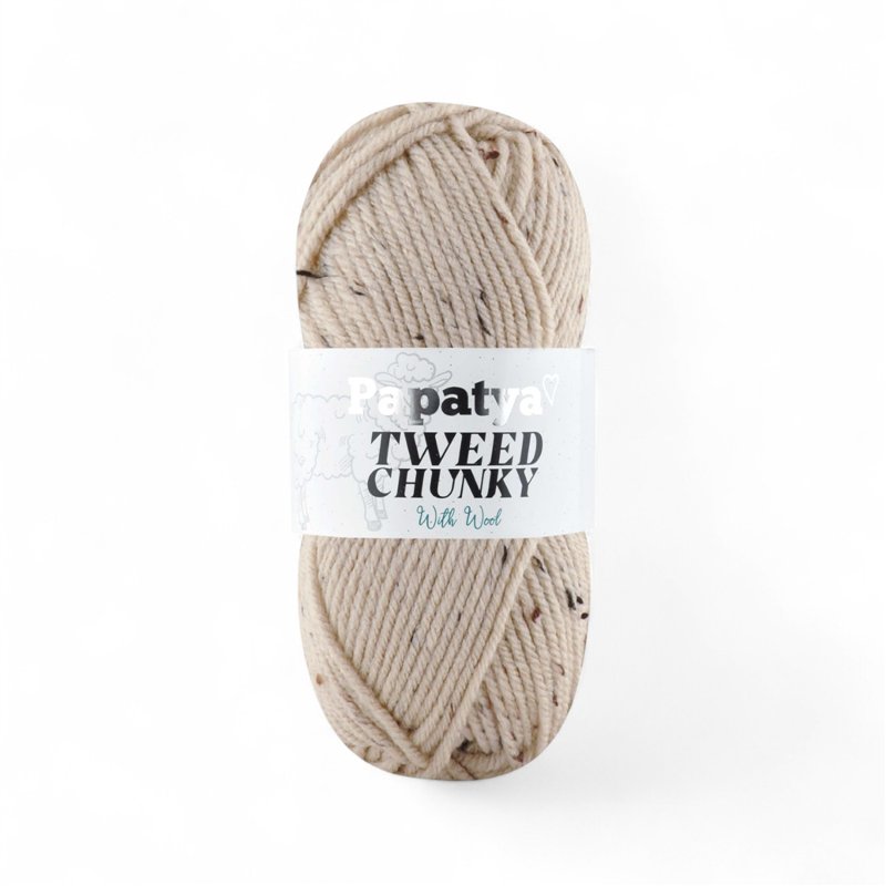 Włóczka Papatya Tweed Chunky (500g) kol. 9210