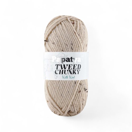 Włóczka Papatya Tweed Chunky (500g) kol. 9210