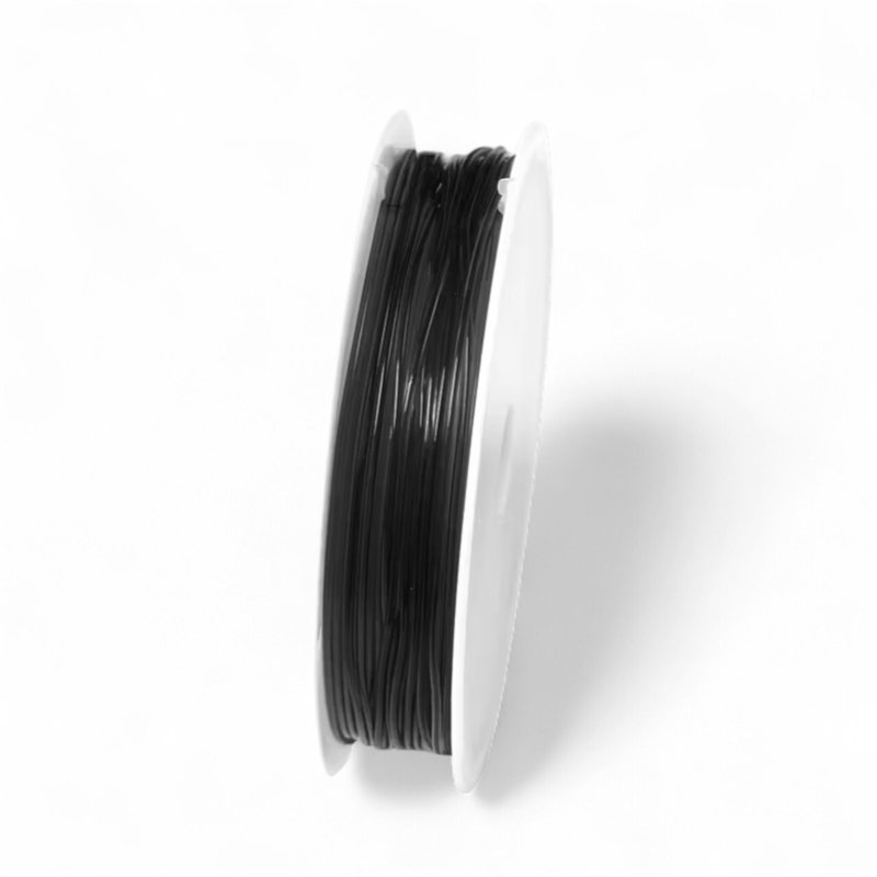 Żyłka do koralików fi 0,8 mm czarna
