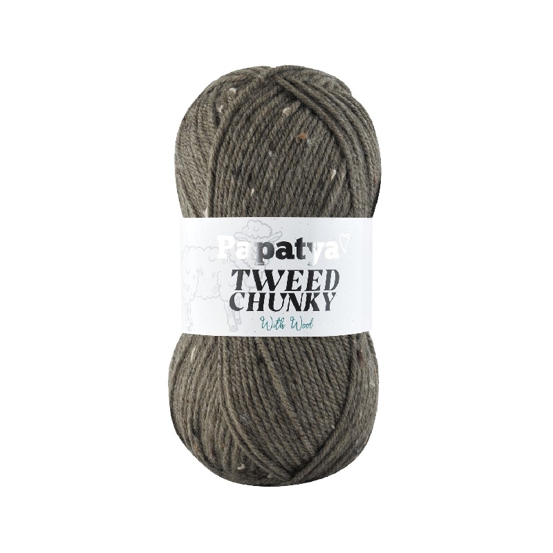 Włóczka Papatya Tweed Chunky (500g) kol. 9270