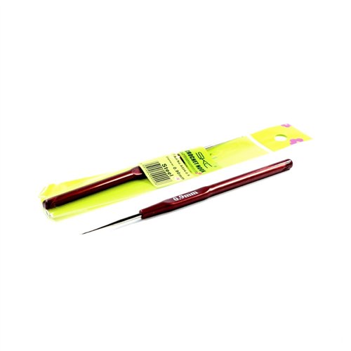 Szydełko stalowe z plastikową rączką 0,90mm x 14cm