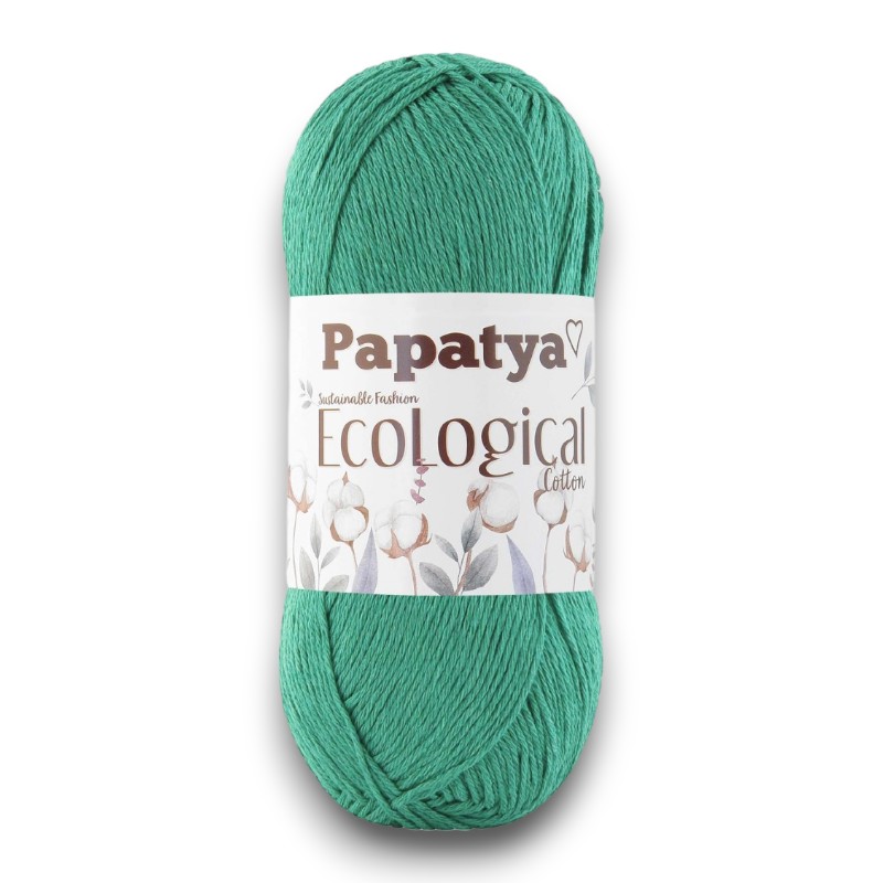 Włóczka Papatya EcoLogical Cotton (500g) kol. 801
