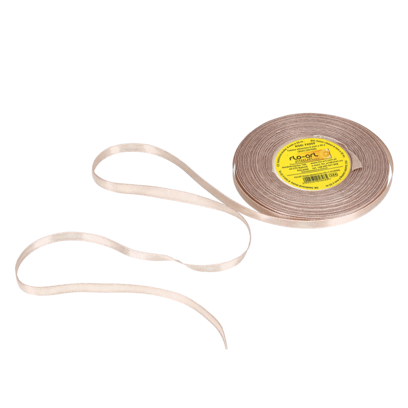 Wstążka atłasowa satynka 6 mm x 35 y nr 344