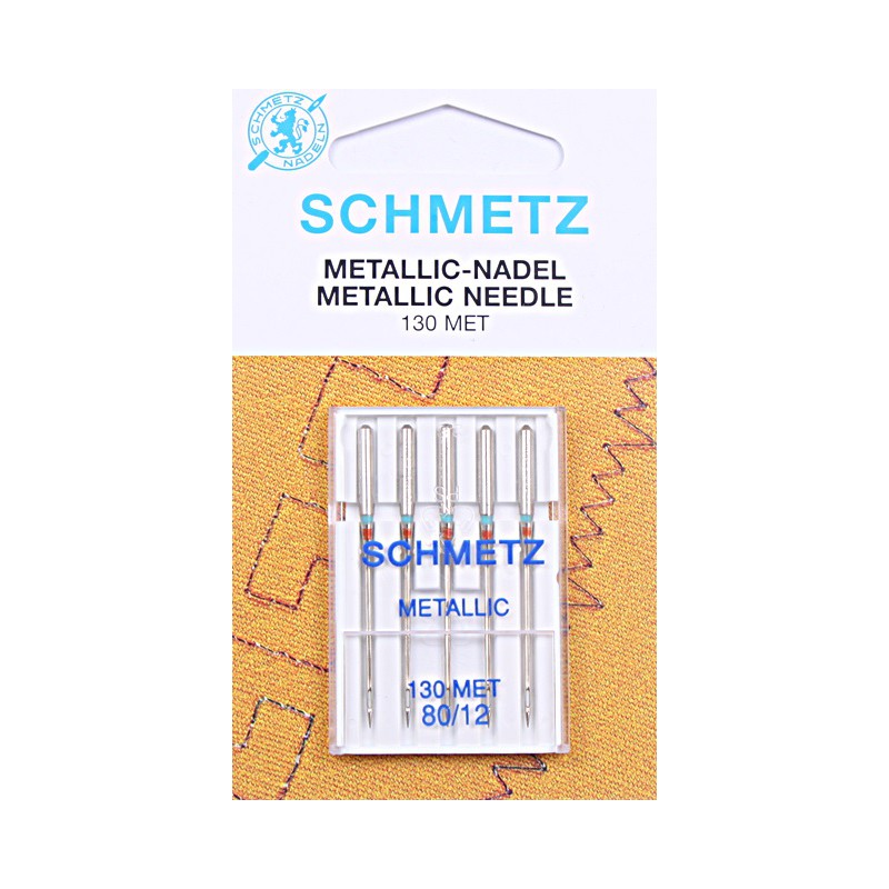 Igła do haftu nićmi metalicznymi