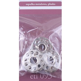 Szpulka metalowa płaska 3 szt