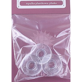 Szpulka plastikowa płaska 3 szt