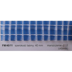 Taśma firanowa PM/40/11 40 mm